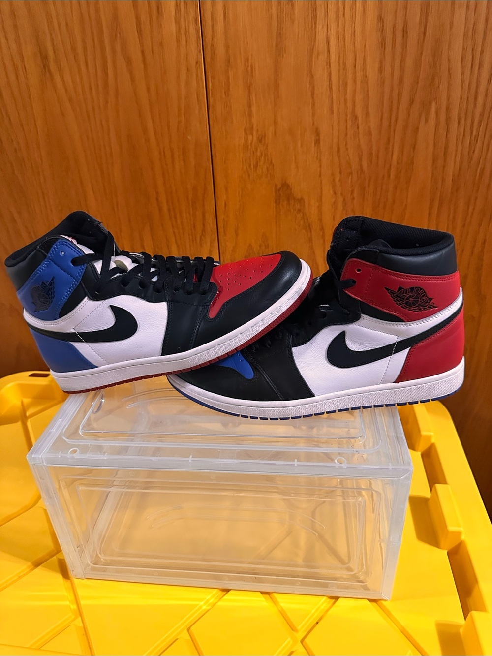 Jordan Air Jordan 1 Retro High OG Top 3 2016 Black/Red/Blue ($400 in market)